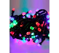 Светодиодная гирлянда Магия праздника "разноцветная нить", 80 LED, D=0,8см, многоцветная, 4м MAG-G040-080