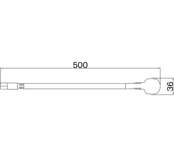 Проводной коннектор FAVOURITE unica 1001-SW-050