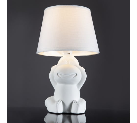 Настольный светильник ESCADA 10176/T E14*40W White monkey 10176/T White