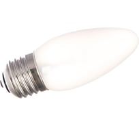 Лампа накаливания Экономка свеча матированная 60Вт Е27 630лм Eco C3660wE27fr