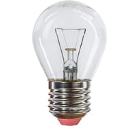 Лампа накаливания Экономка шар прозрачный 40 Вт Е27 395лм Eco G4540wE27