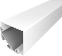 Комплект алюминиевого профиля LEDCRAFT с экраном и заглушками LC-LSU1515М24-2 1617000024