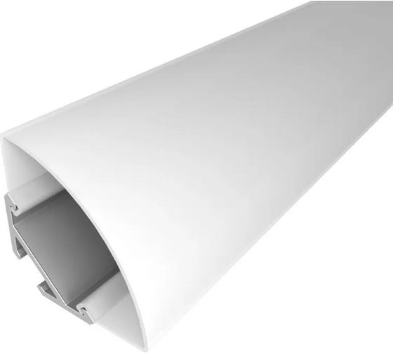 Комплект алюминиевого профиля LEDCRAFT с экраном и заглушками LC-LSU1515М31-2 1617000025