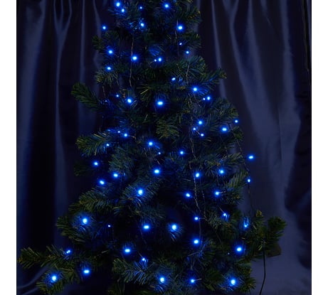 Гирлянда FERON 230V, 100 LED, синий, IP 20, шнур 1.5м, CL05 32307