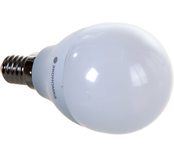 Светодиодная лампа Экономка шарик GL45 11Вт Е14 230v 4500K 935лм Eco LED11wGL45E1445