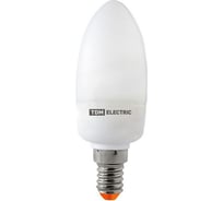 Энергосберегающая лампа TDM ELECTRIC КЛЛ-СW-9 Вт-4000 К–Е14 SQ0323-0118