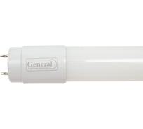 Светодиодная лампа General Lighting Systems Стандарт GLT8F-1200-18-6500-M, 18Вт, 1680Лм, 170-260В, цоколь G13, колба Т8 (трубка), 1200х28мм, 6500К - холодный белый свет 635400
