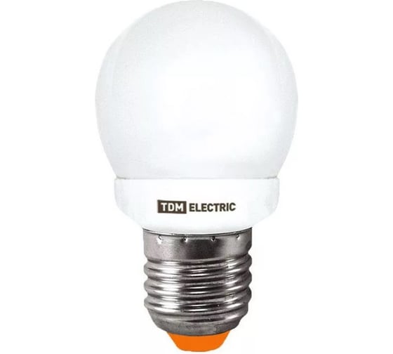 Энергосберегающая лампа TDM КЛЛ-G45-11 Вт-4000 К–Е27  SQ0323-0158