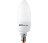 Энергосберегающая лампа TDM ELECTRIC КЛЛ-С-9 Вт-4000 К–Е14 SQ0323-0098