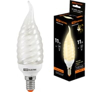 Энергосберегающая лампа TDM ELECTRIC КЛЛ-СTW-11 Вт-2700 К–Е14 SQ0323-0140