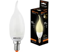 Энергосберегающая лампа TDM ELECTRIC КЛЛ-СW-11 Вт-2700 К–Е14 SQ0323-0136
