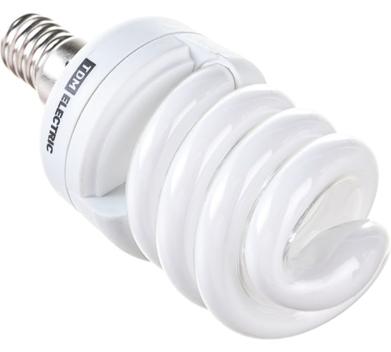 Энергосберегающая лампа TDM ELECTRIC КЛЛ-FSТ2-13 Вт-2700 К–Е14 КОМПАКТ SQ0323-0178