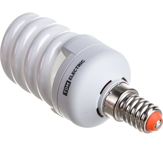 Энергосберегающая лампа TDM ELECTRIC КЛЛ-FSТ2-15 Вт-4000 К–Е14 КОМПАКТ SQ0323-0185
