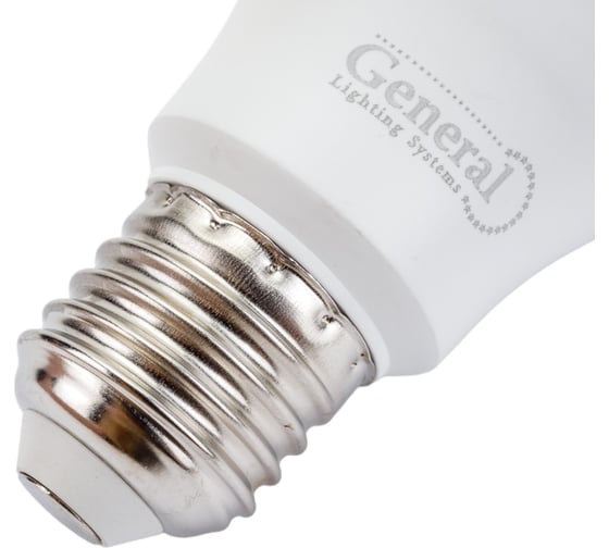 Лампа светодиодная General Lighting Systems GLDEN-WA60-14-230-E27-4500, 14Вт, 1050Лм, 230В, цоколь E27, колба А60 (груша), 4500К - нейтральный белый свет 637100
