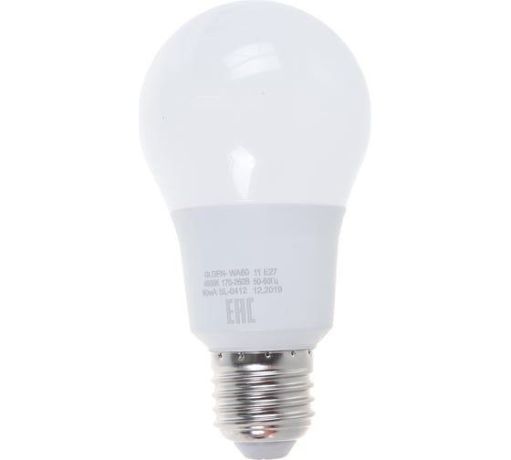 Светодиодная лампа General Lighting Systems WA60-11W-E27-636800