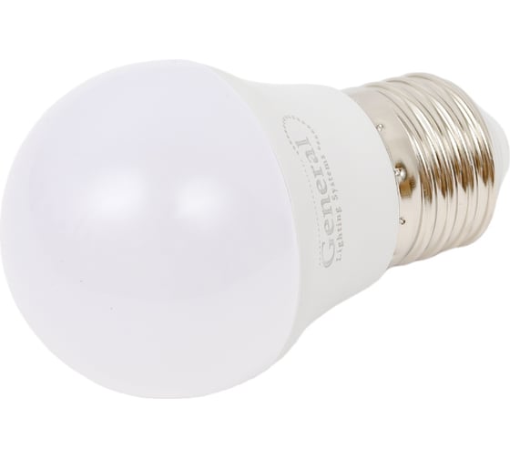 Светодиодная лампа General Lighting Systems Шарик G45F-8W-E27-2700K 640000