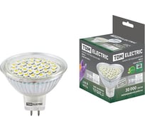 Светодиодная лампа TDM ELECTRIC MR16-3 Вт-220 В-4000 К–GU 5,3 SMD SQ0340-0021