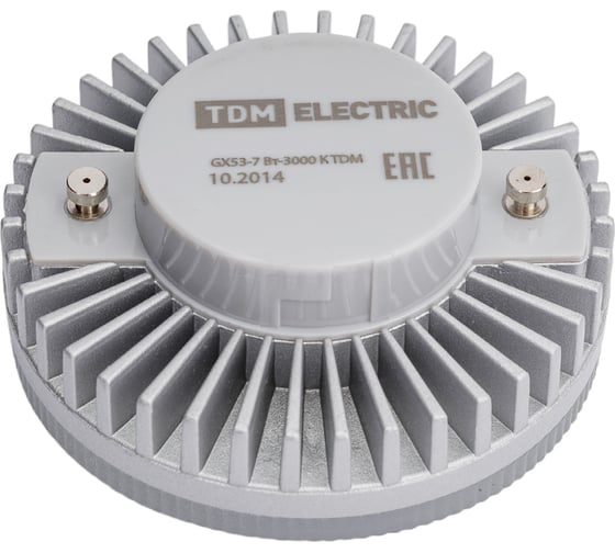 Светодиодная лампа TDM ELECTRIC GX53-7 Вт-3000 К SQ0340-0053