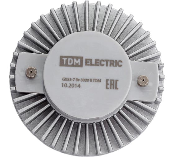 Светодиодная лампа TDM ELECTRIC GX53-7 Вт-3000 К SQ0340-0053