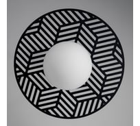 Светильник настенный ЭЛЕТЕХ Марго 512 черн. (Плафон 8729) НББ 01-40-183 Е14 [ИМ]1005405300