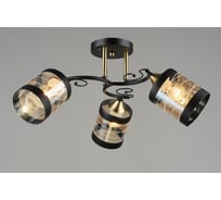 Потолочная люстра Мелодия Света SL1624-3 BK+CP 000066054
