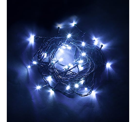Гирлянда FERON 230V 20 LED синий, IP20, шнур 1,5м CL02 32286