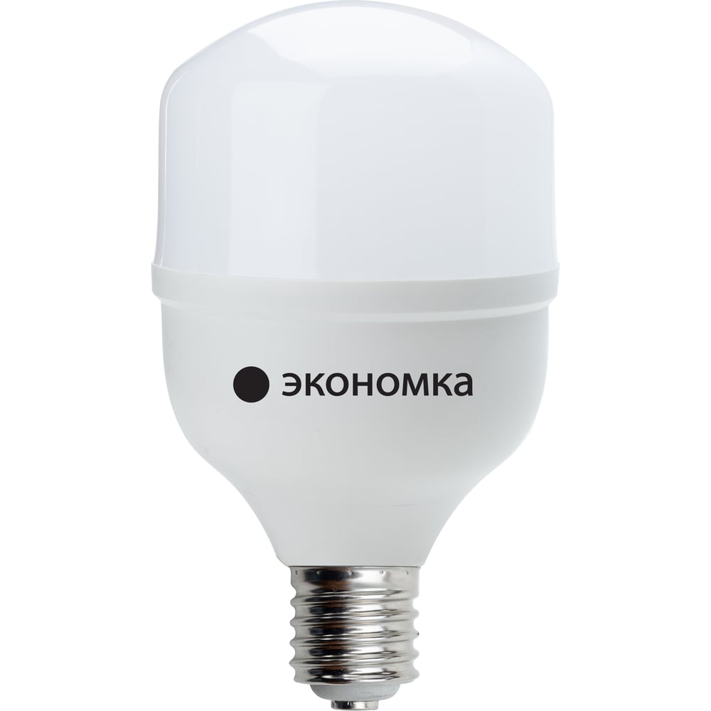 Высокомощная светодиодная лампа Экономка LED 100Вт Е27 6500К 8500лм Eco ...