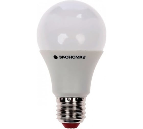 Лампа светодиодная Экономка А60 14Вт Е27 230v 4500K 1260лм Eco LED14wA60E2745