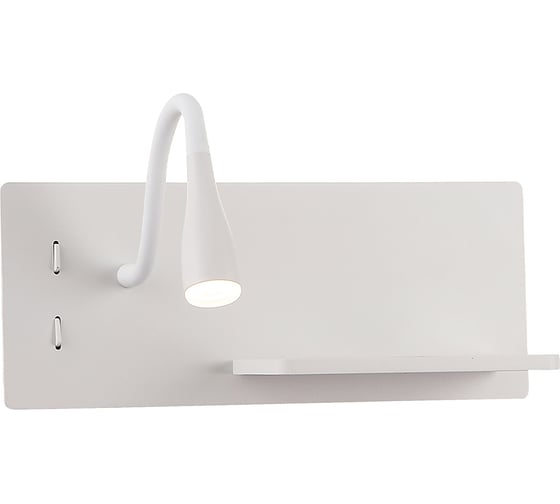 Настенный светильник Crystal lux CLT 217W Qi+USB WH