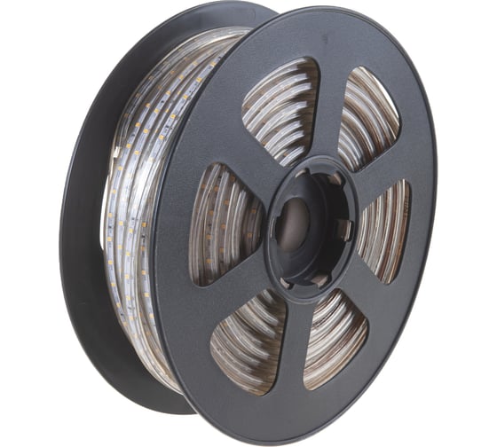 Светодиодная лента Uniel ULS-2835-60LED/m-10mm-IP67-220V-8W/m-50M-WW 50м. UL-00000660