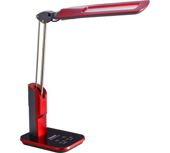 Настольный светильник Uniel TLD-515 Red/9W/LED/900Lm/6 режимов 9104