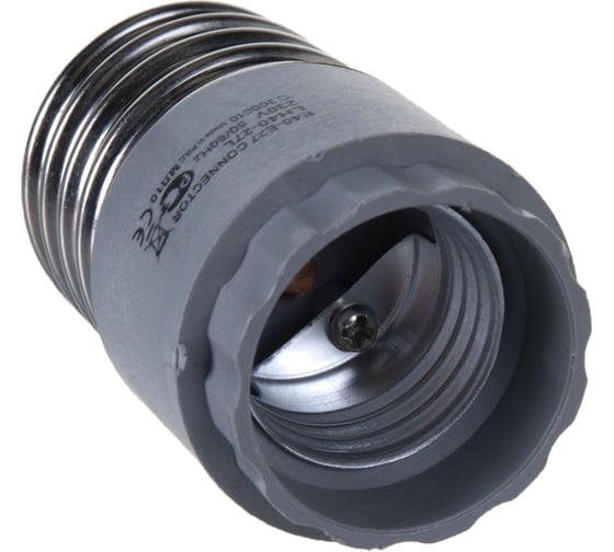 Переходник Uniel LH40-27L BASE ADAPTOR для цоколей с E40 на E27 длинный. 719