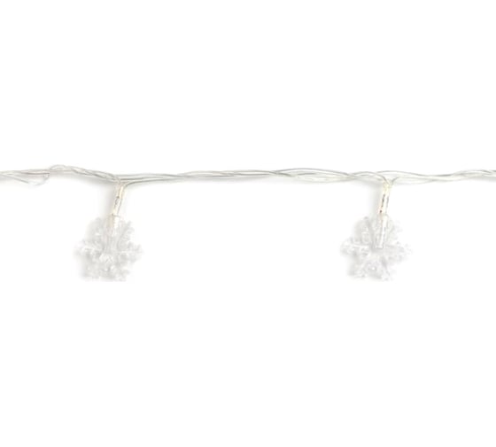 Светодиодная гирлянда Uniel ULD-S0280-020/DTA WHITE IP20 SNOWFLAKES 7923 1
