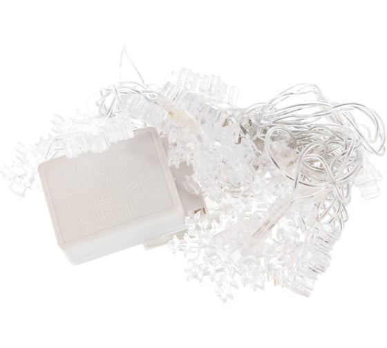Светодиодная гирлянда Uniel ULD-S0280-020/DTA WHITE IP20 SNOWFLAKES 7923