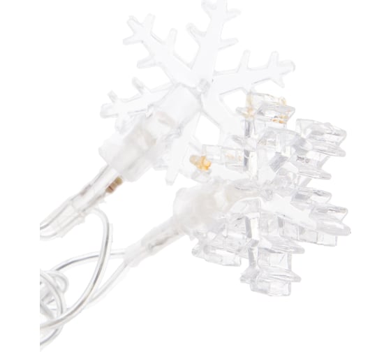 Светодиодная гирлянда Uniel ULD-S0280-020/DTA WHITE IP20 SNOWFLAKES 7923