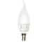 Светодиодная лампа Uniel LED-CW37-6W/NW/E14/FR ALM01WH Форма свеча на ветру, матовая колба. 8136 1