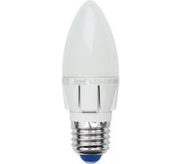 Светодиодная лампа Uniel LED-C37-6W/NW/E27/FR/DIM ALP01WH 8689