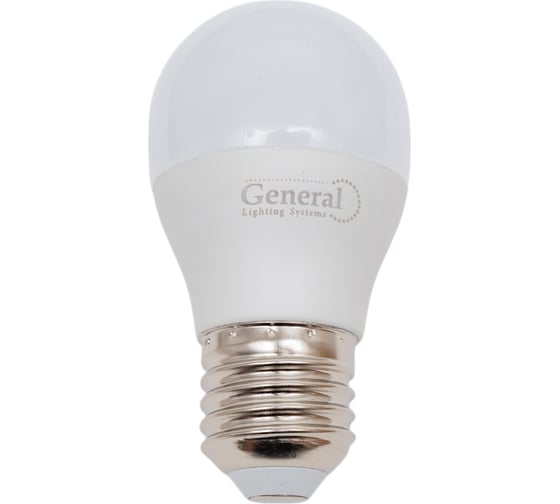 Светодиодная лампа General Lighting Systems Шарик G45F-10W-E27-683800