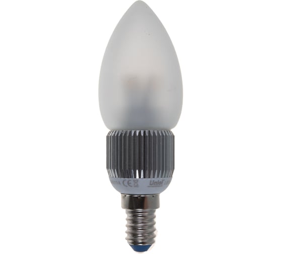 Светодиодная диммируемая лампа Uniel LED-C37P-5W/NW/E14/FR/DIM ALC03SL пятилепестковая. 8748
