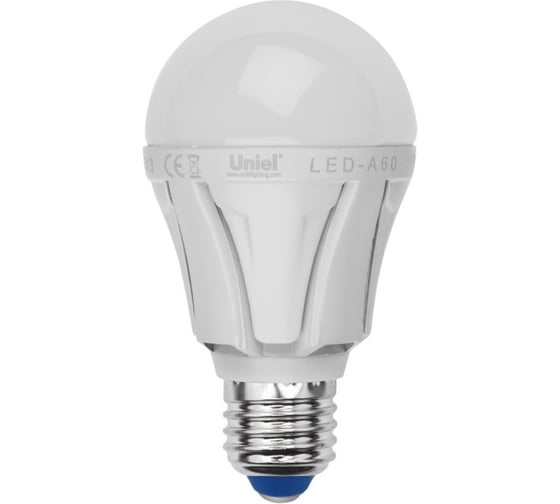 Светодиодная лампа Uniel LED-A60-9W/NW/E27/FR ALP01WH Форма A, матовая колба. 7888