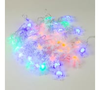 Светодиодная гирлянда Uniel ULD-S0700-050/DTA MULTI IP20 SNOWFLAKES-3 с контроллером 7936