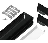 Накладной профиль Ambrella Light для светодиодной ленты ILLUMINATION GP1750BK