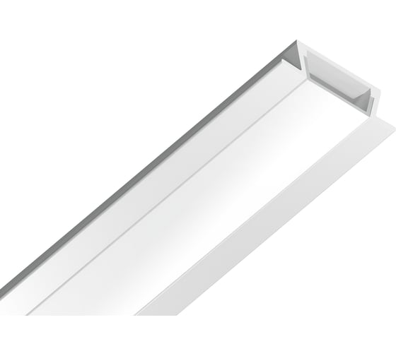 Встраиваемый алюминиевый профиль для светодиодной ленты Ambrella Light ILLUMINATION GP1001WH
