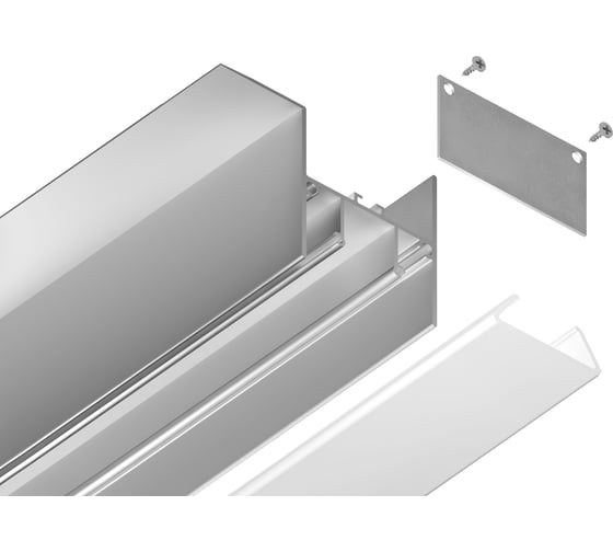 Профиль для натяжного потолка для светодиодной ленты Ambrella Light ILLUMINATION GP4050AL