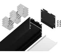 Накладной/подвесной профиль для светодиодной ленты Ambrella Light ILLUMINATION GP3050BK