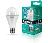 Электрическая светодиодная лампа Camelion LED20-A65/845/E27 20 Вт 220 В 13165