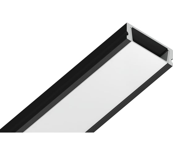 Накладной алюминиевый профиль для светодиодной ленты Ambrella Light ILLUMINATION GP1700BK