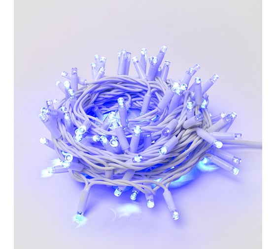 Светодиодная гирлянда с эффектом мерцания Uniel ULD-S1000-120/TWK BLUE IP67, 10м UL-00001352 1