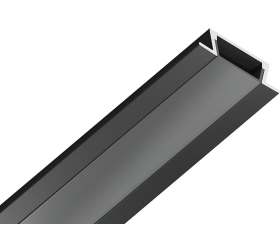 Встраиваемый профиль для светодиодной ленты Ambrella Light ILLUMINATION GP1001BK/BK