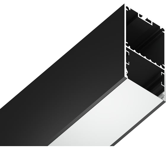 Накладной/подвесной профиль для светодиодной ленты Ambrella Light ILLUMINATION GP3000BK